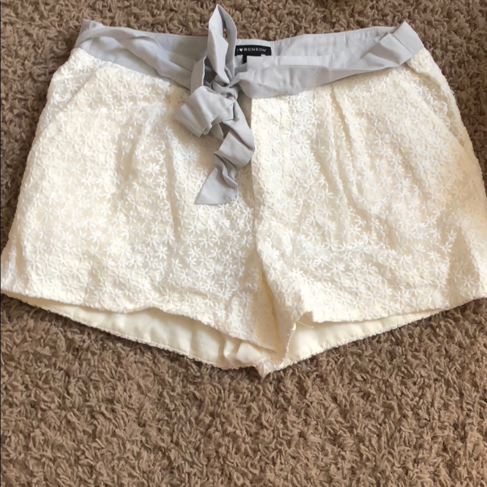 Lace Shorts.